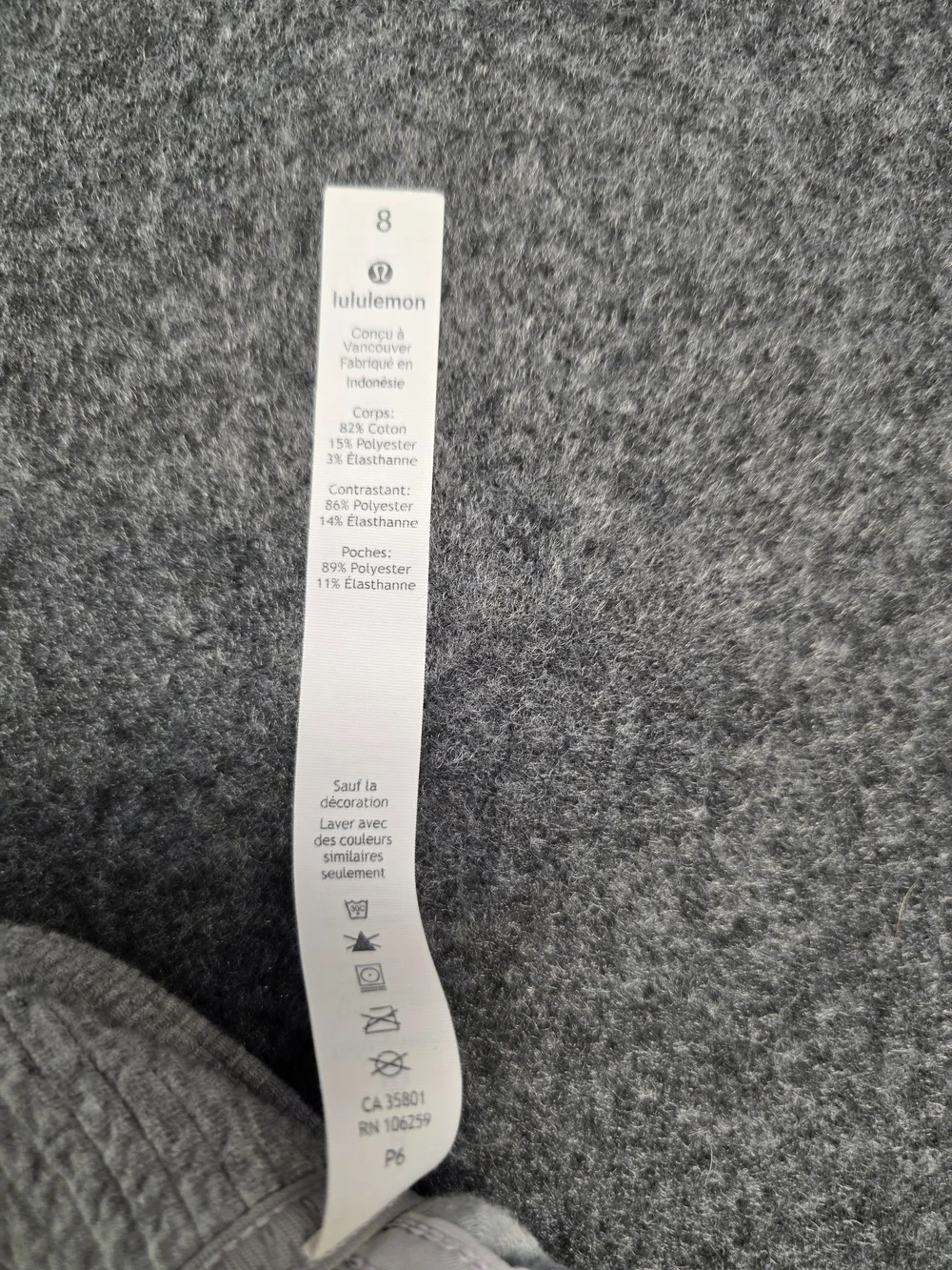 lululemon athletica athleisure zip